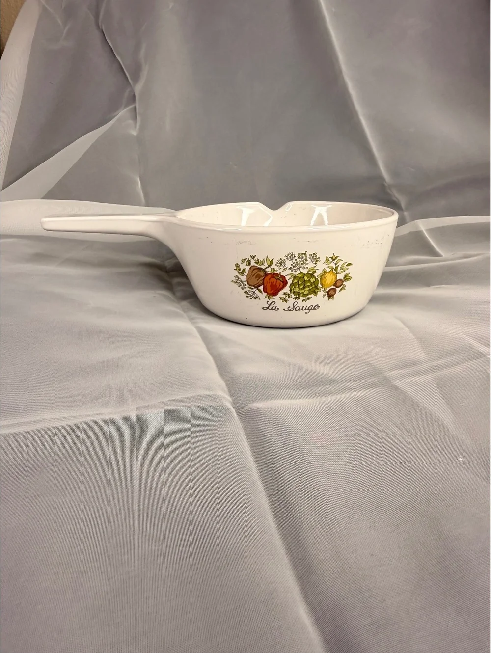Vintage CorningWare Spice of Life La Sauge 2.5 Cup Sauce Pan P-89-B